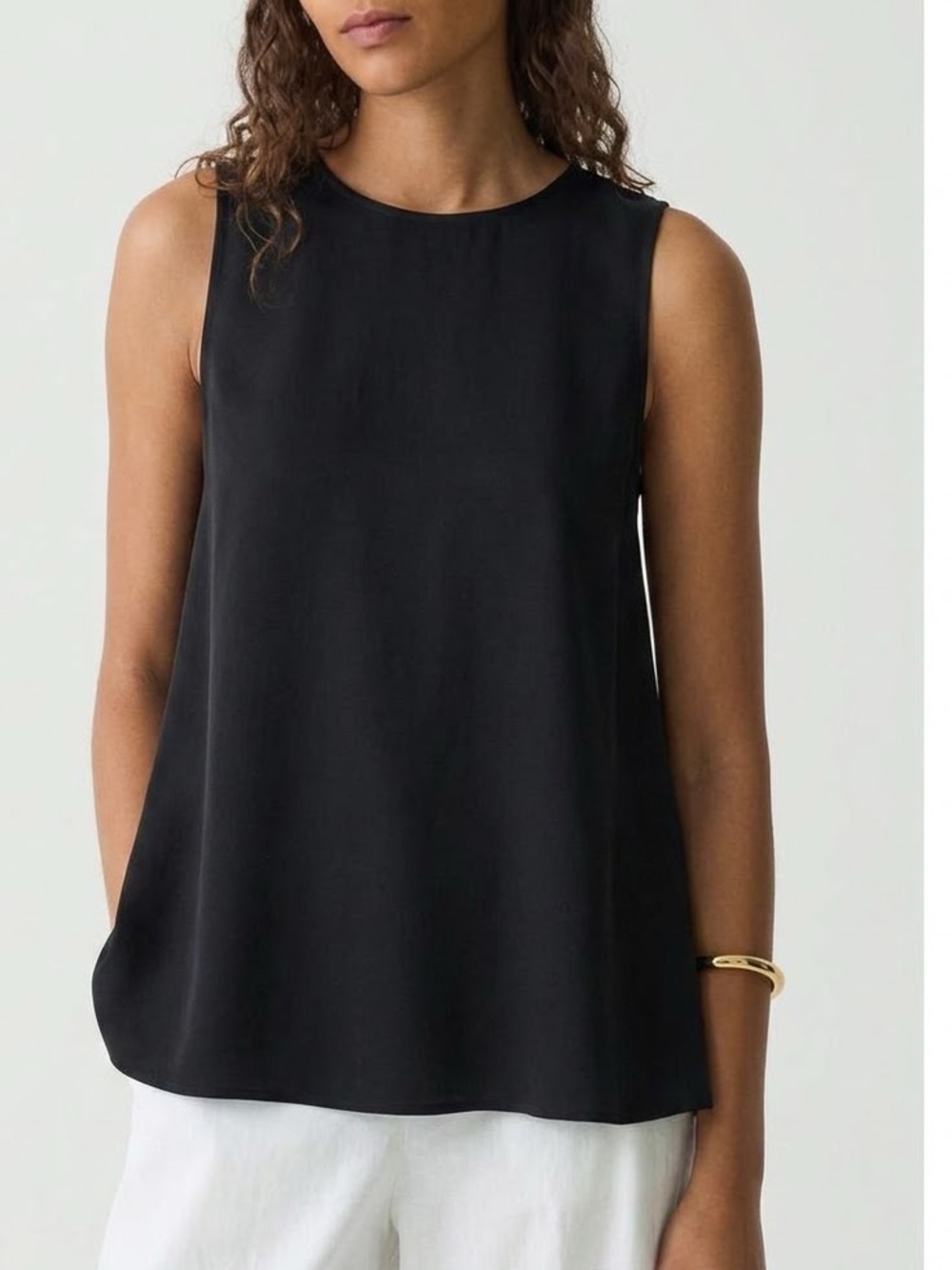 Theory boatnk shell in Textured linen top